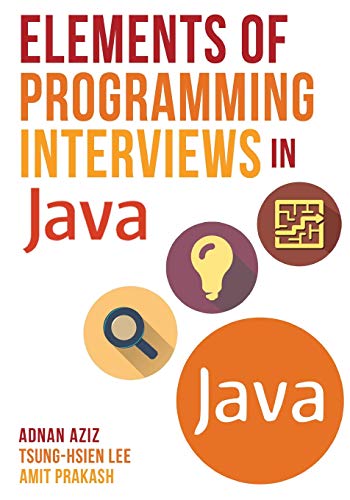 Elements of Programming Interviews in Java — book cover